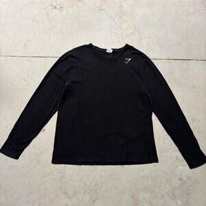Gymshark black long sleeve top